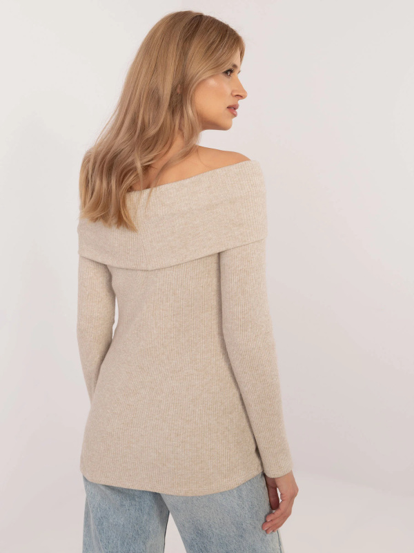 Jumper DHJ SW A2449.33 béžový jedna velikost