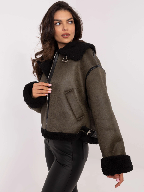 Only One Day Jack Berry Bunda -NM-KR-D5620-2.29- Barva: Zelená, Velikost: M/L