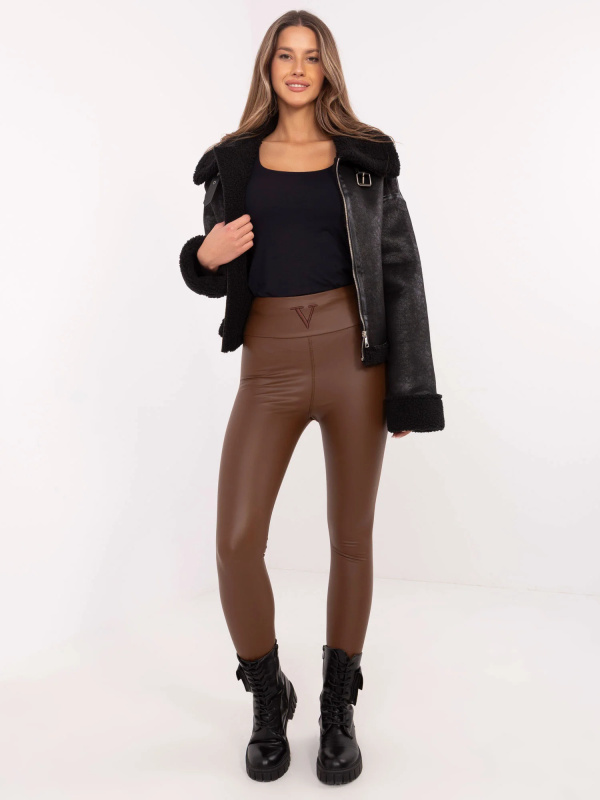 Legíny NM LG TR1853.23 hnědé L