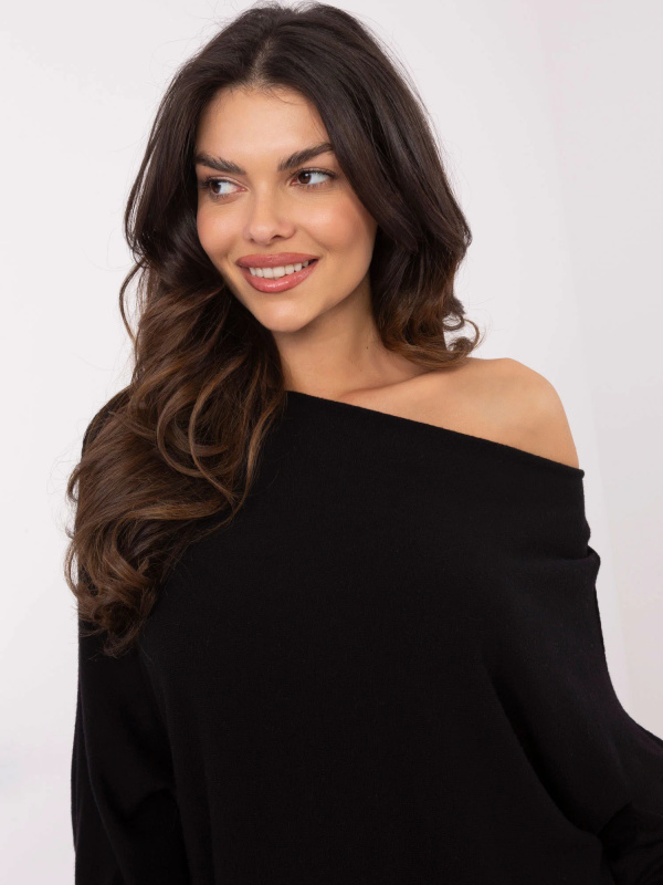 Jumper DHJ SW 8862.91 černý jedna velikost