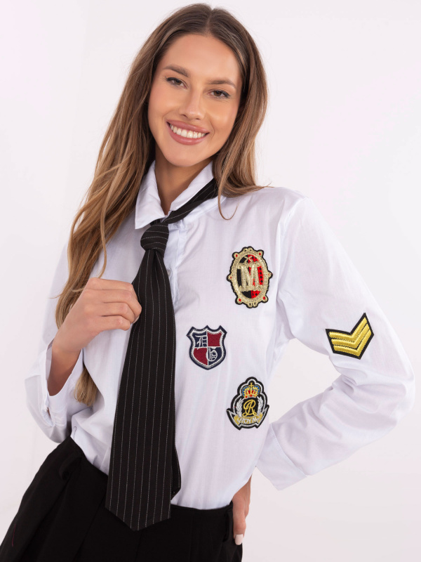 Košile DHJ-KS-20168.08P ITALY MODA Barva: Bílá, Velikost: UNI