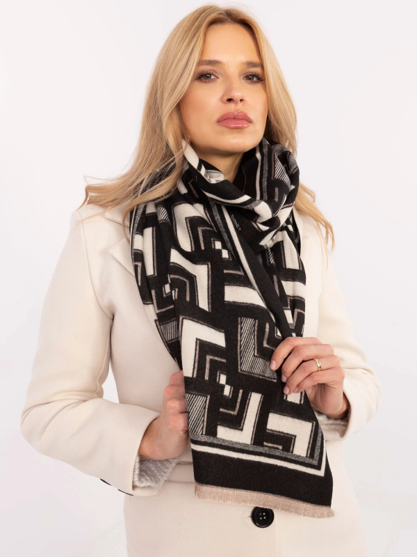 Wool Fashion Italia Šála-AT-SZ-23158.32 Barva: Bílá, Velikost: UNI