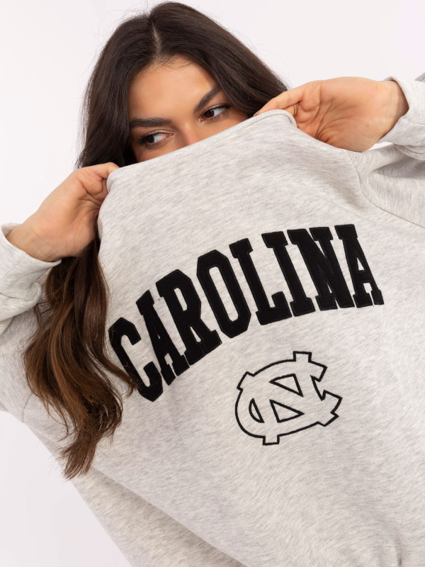 Mikina EM BL 857 1.02X světle šedá jedna velikost