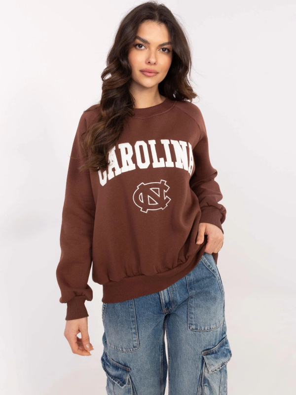 Mikina EM BL 857 1.26X hnědá jedna velikost