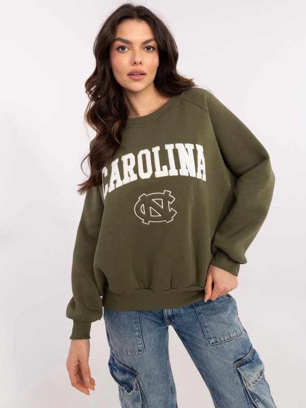 Mikina EM BL 857 1.26X khaki jedna velikost