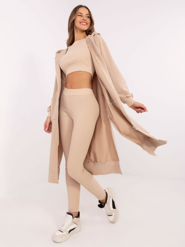 Sada EM KMPL 851.86P béžová jedna velikost