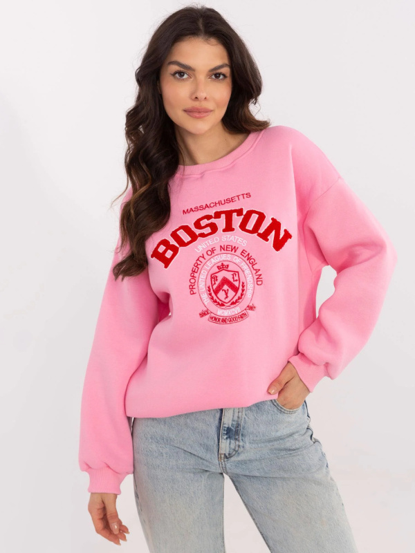 Mikina EM BL 617 15.55P růžová jedna velikost