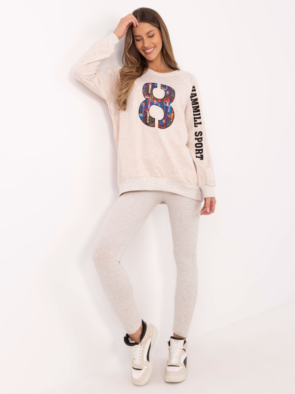 Sada EM KMPL 850.18 světle béžová jedna velikost