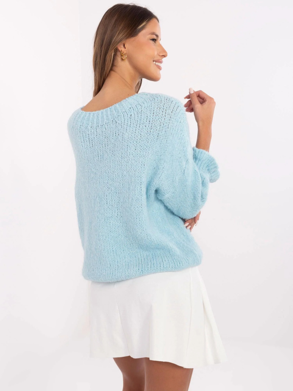 Jumper MI SW 2912.10X světle modrý jedna velikost