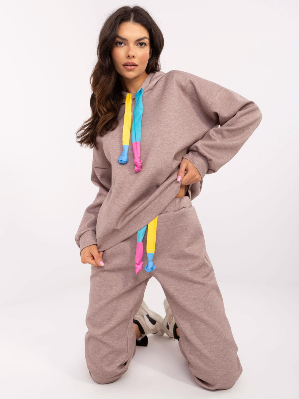 Sada DHJ KMPL 20335.44 tmavě lila jedna velikost