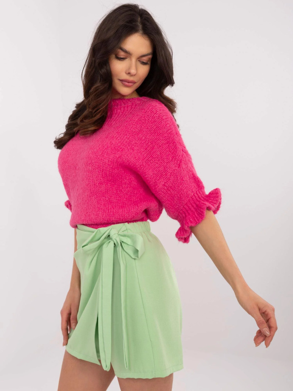 Jumper MI SW 2913.99 fluo růžová jedna velikost