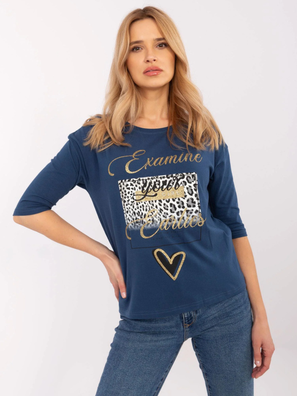 Halenka CLM BZ 0014.42 tmavě modrá XL