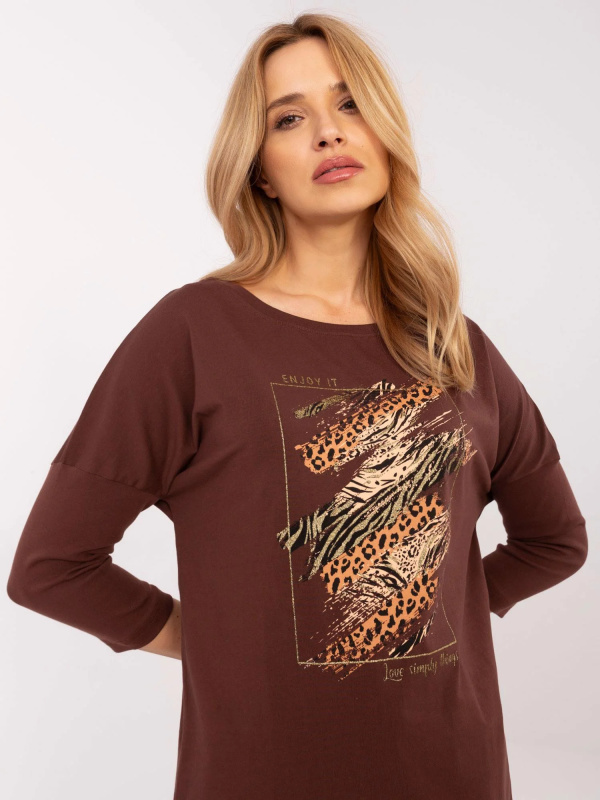 Halenka CLM BZ 0052.37 hnědá XL