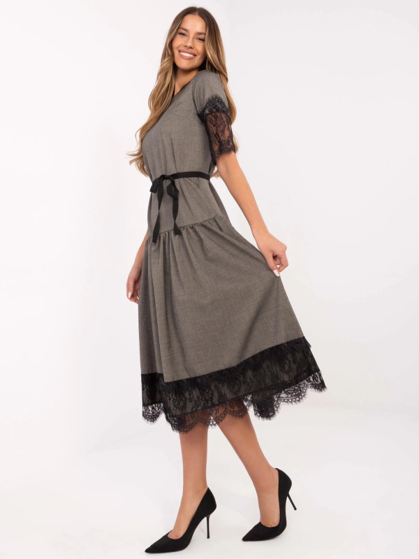 Šaty LK SK 507095.39 šedá 36