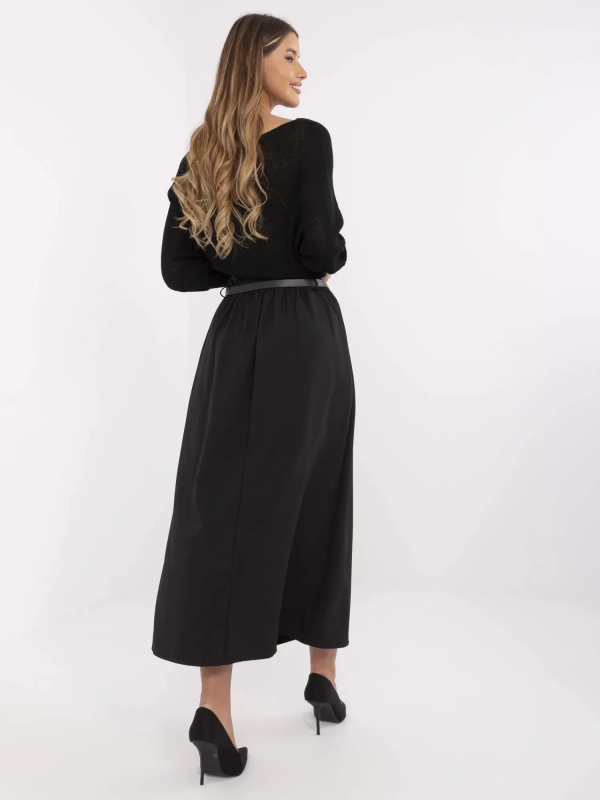 ITALY MODA Dámská sukně MI-SD-88660.83 Barva: Černá, Velikost: UNI