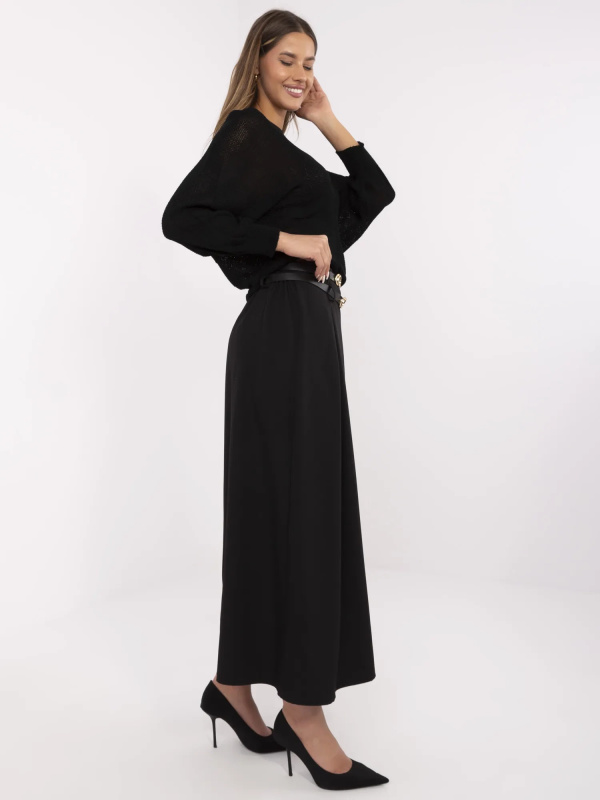 ITALY MODA Dámská sukně MI-SD-88660.83 Barva: Černá, Velikost: UNI