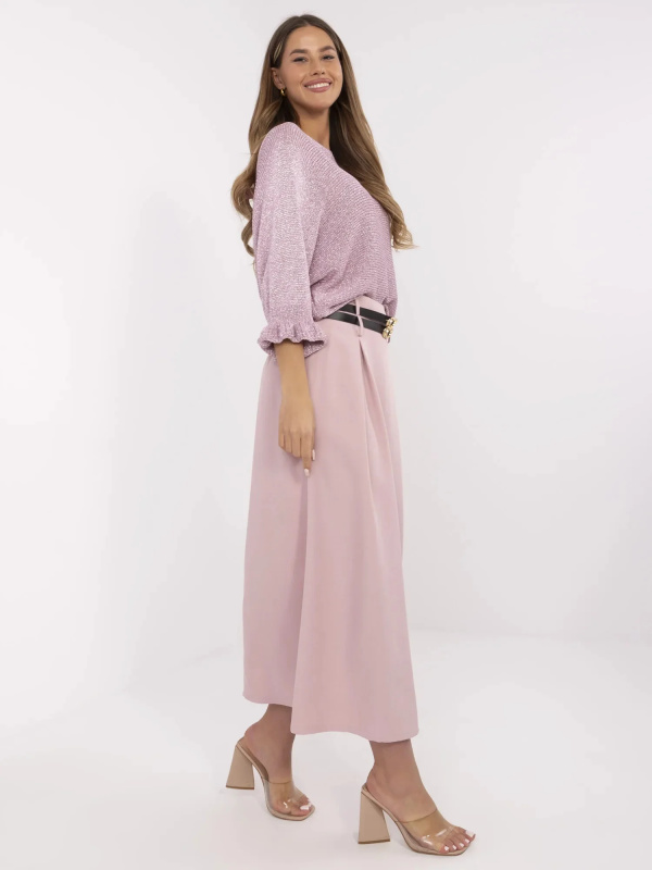 ITALY MODA Dámská sukně MI-SD-88660.83 Barva: Růžová - světle, Velikost: UNI