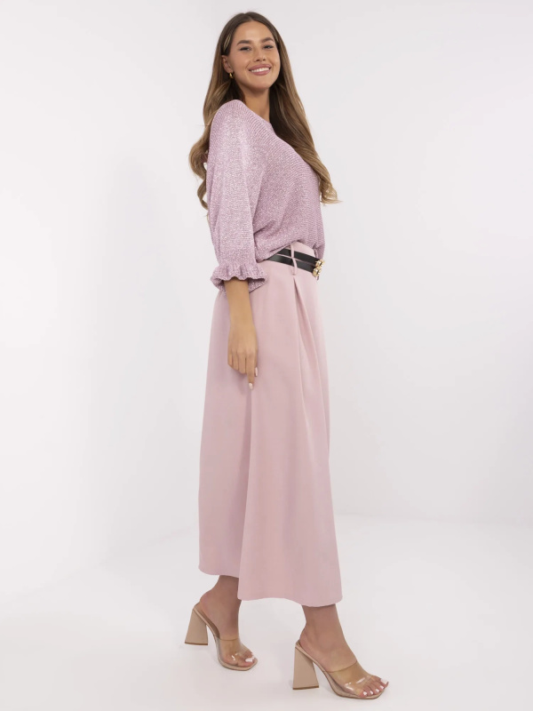 ITALY MODA Dámská sukně MI-SD-88660.83 Barva: Růžová - světle, Velikost: UNI