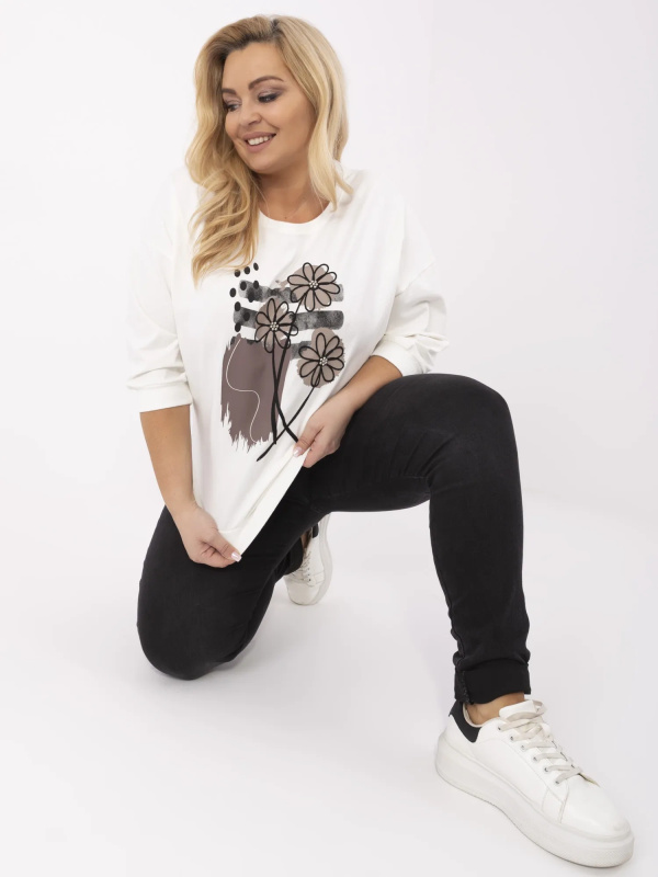 Halenka RV BZ A405.03 ecru jedna velikost