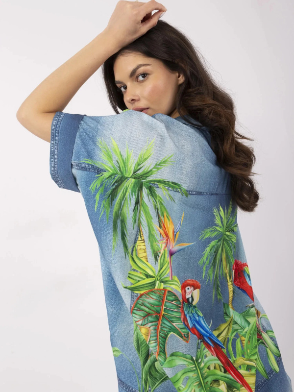 DHJ košile KS 19007 4.90 modrá jedna velikost