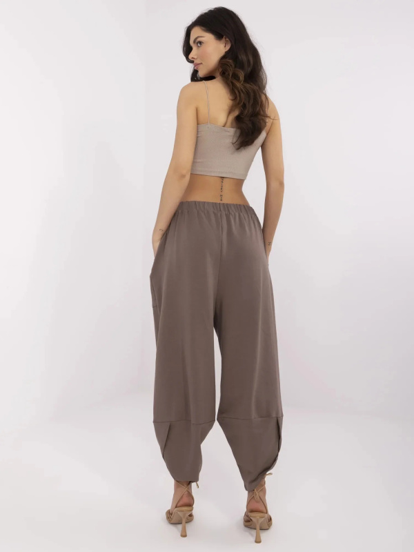 Tepláky RV DR 9719.86 hnědé L/XL