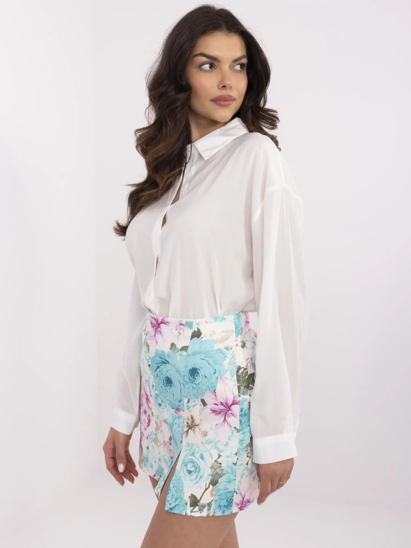 Sukně - šortky DHJ-SD-A8933.12 ITALY MODA Barva: Zelená, Velikost: S