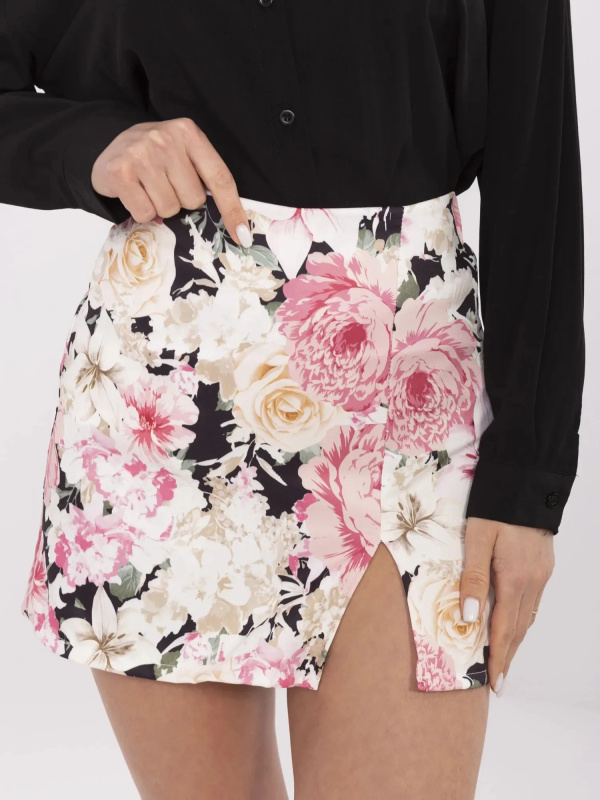 DHJ SD šortky A8933.12 černá a růžová XL