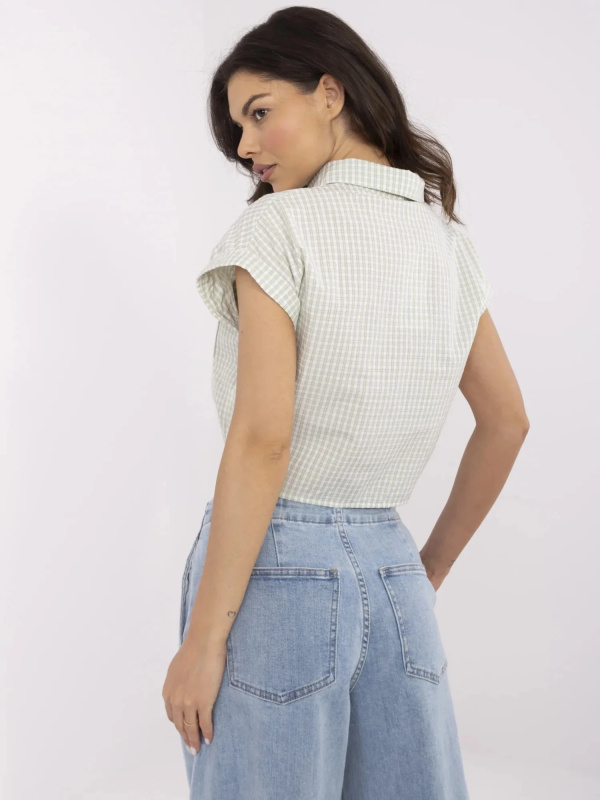 Košile NM BZ KA 01147.62P pistácie M/L