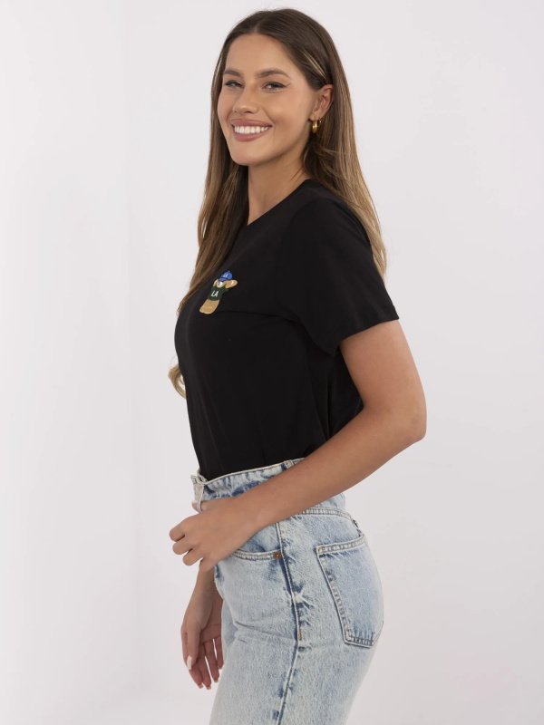 Tričko CLM-TS-1663.96 Calimera Barva: Černá, Velikost: S