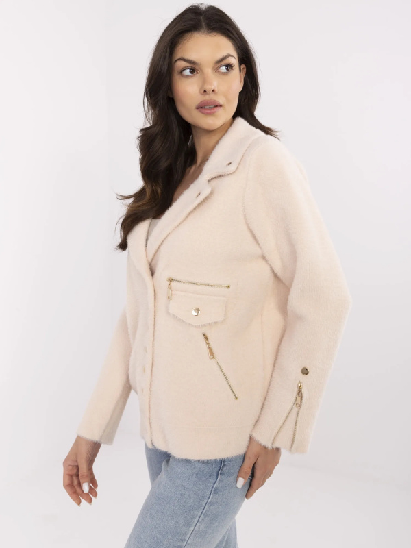 Bunda MBM KR 250.77 světle béžová jedna velikost