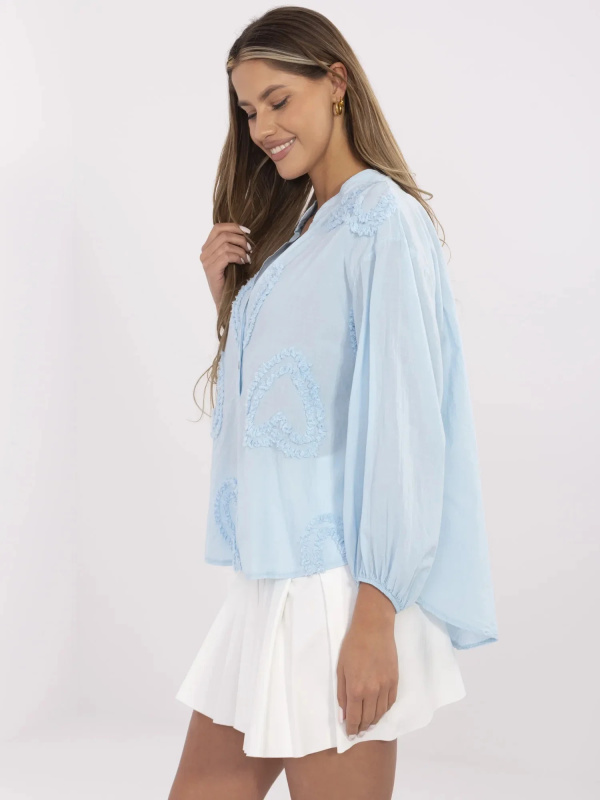 Halenka TW KS BI 3145.67 světle modrá XL