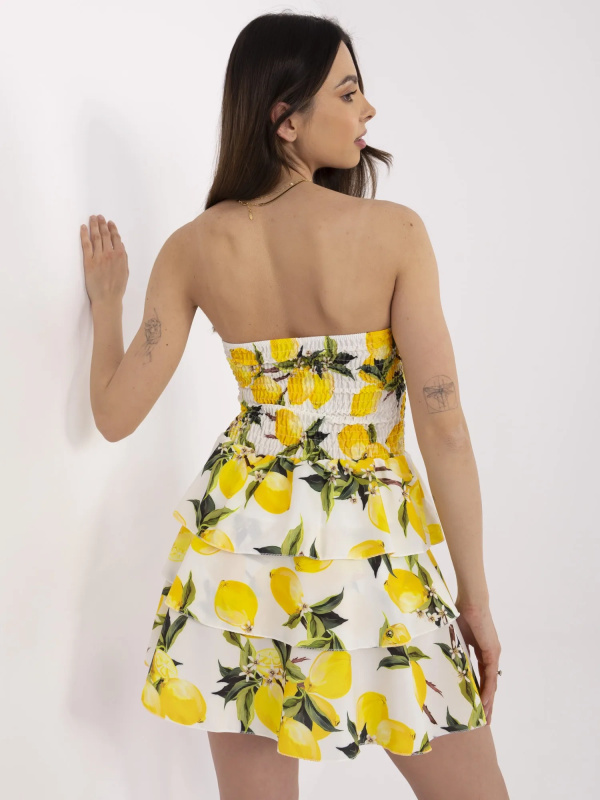 ITALY MODA Šaty -MI-SK-23708.60 Barva: Tělová, Velikost: UNI