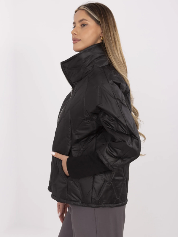 ITALY MODA Bunda -MI-KR-9002-1.74P Barva: Růžová, Velikost: UNI