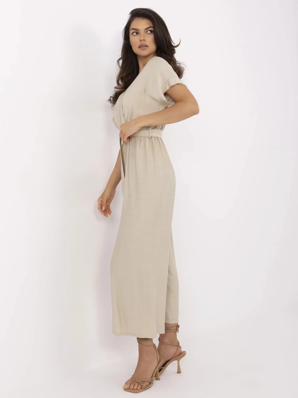 ITALY MODA Overal -DHJ-KO-19077.69 Barva: Béžová, Velikost: UNI