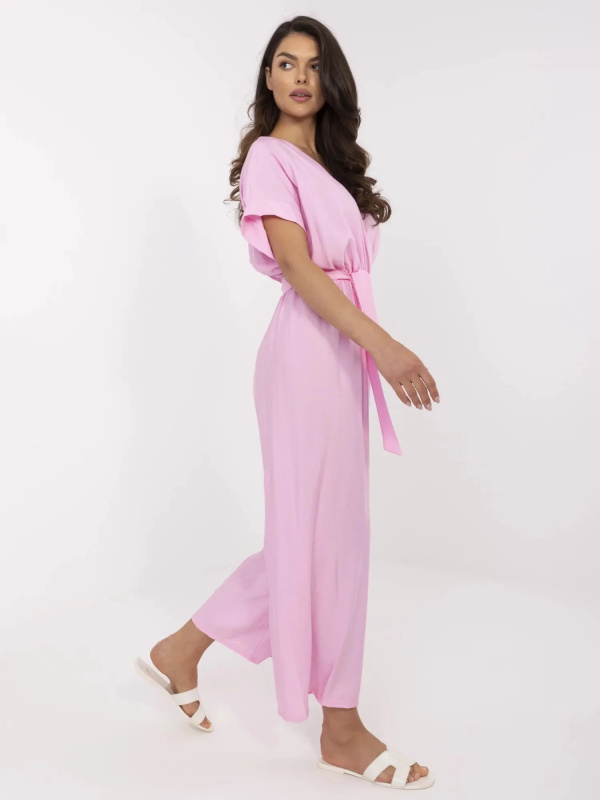 ITALY MODA Overal -DHJ-KO-19077.69 Barva: Růžová - světle, Velikost: UNI
