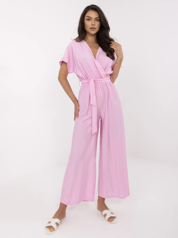 ITALY MODA Overal -DHJ-KO-19077.69 Barva: Růžová - světle, Velikost: UNI