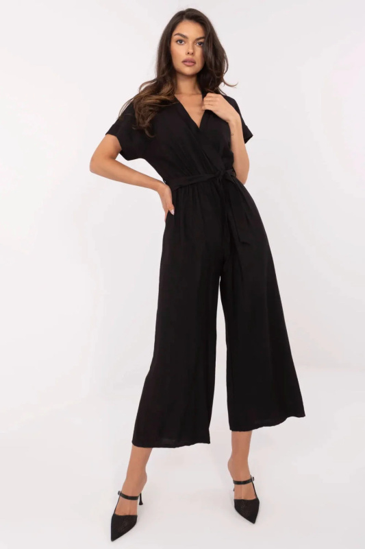 ITALY MODA Overal -DHJ-KO-19077.69 Barva: Černá, Velikost: UNI