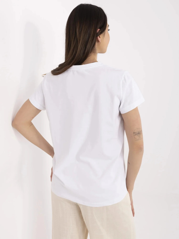 Tričko CLM-TS-1640.87 BASIC FEEL GOOD Barva: Bílá, Velikost: XL
