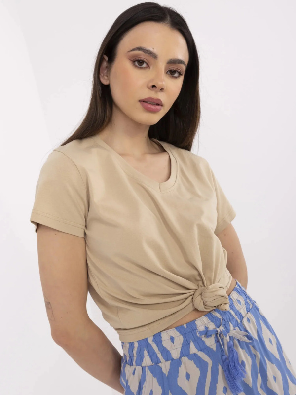 Tričko CLM TS 1639.12 beige XL