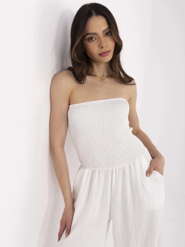 ITALY MODA Overal -MI-KO-271125.80 Barva: Tělová, Velikost: UNI