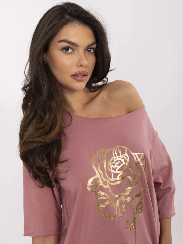 Halenka CLM BZ 1700.88 tmavě růžová XL