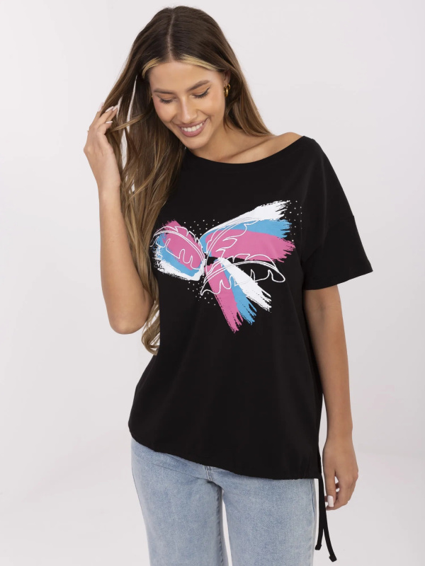 Tričko CLM-TS-1019.79 Calimera Barva: Černá, Velikost: XL