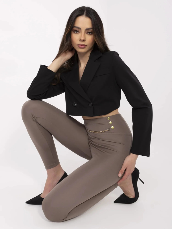 Legíny CLM LG 1382.01P hnědé XL