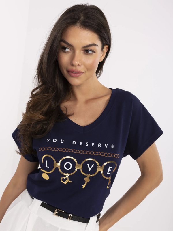 Tričko CLM-TS-1729.86 Calimera Barva: Modrá, Velikost: S