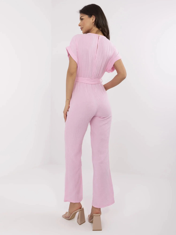 ITALY MODA Overal -MI-KO-A2468.70 Barva: Růžová - světle, Velikost: UNI