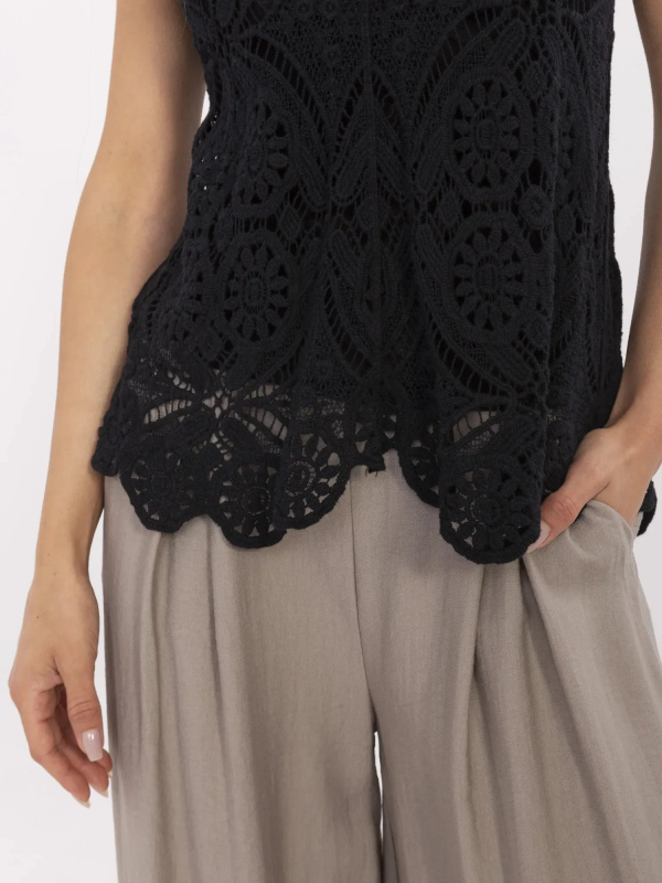 ITALY MODA Tílko-MI-BZ-9006.75 Barva: Černá, Velikost: UNI