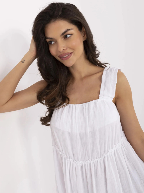 Šaty MI-SK-A5036.78 ITALY MODA Barva: Bílá, Velikost: UNI
