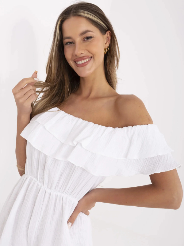 ITALY MODA Overal -MI-KO-A5050.65 Barva: Bílá, Velikost: UNI