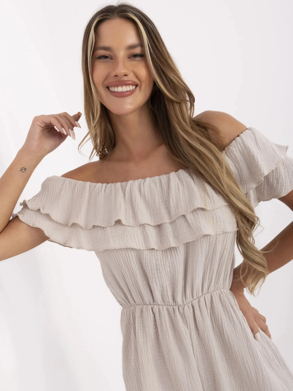ITALY MODA Overal -MI-KO-A5050.65 Barva: Hnědá, Velikost: UNI