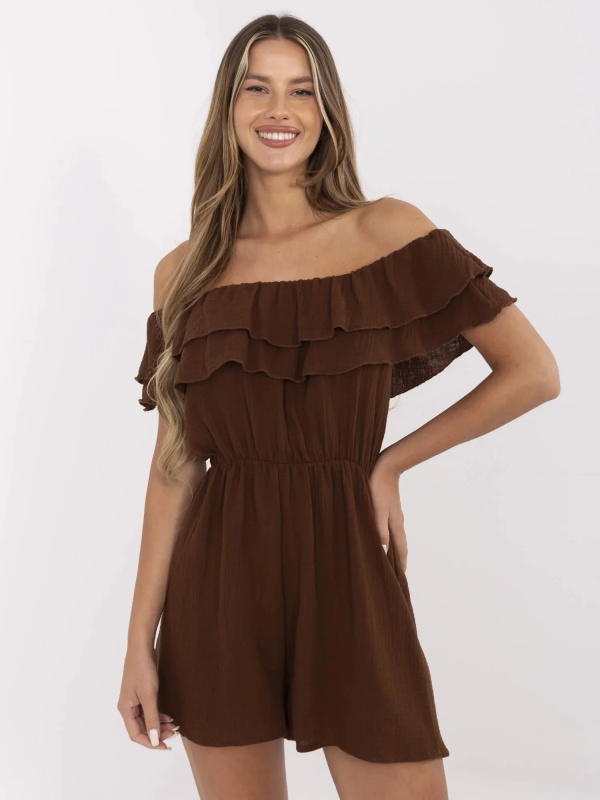 ITALY MODA Overal -MI-KO-A5050.65 Barva: Béžová, Velikost: UNI